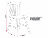 EMERY DINING CHAIR (X2 PER BOX) - DARK GREY