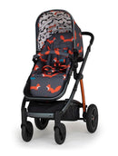 Wow 2 Pram and Pushchair Charcoal Mister Fox