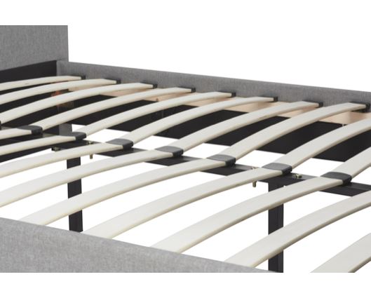 Plaza King TV Bed - Grey