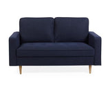 Henrietta 2 Seater Sofa Deep Blue