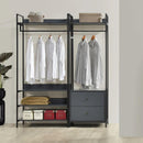 Alva Duo Bedroom Set - Dark Grey