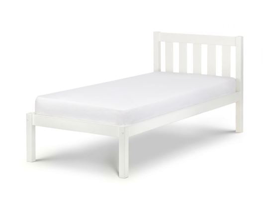 Luna Double Bed - Surf White