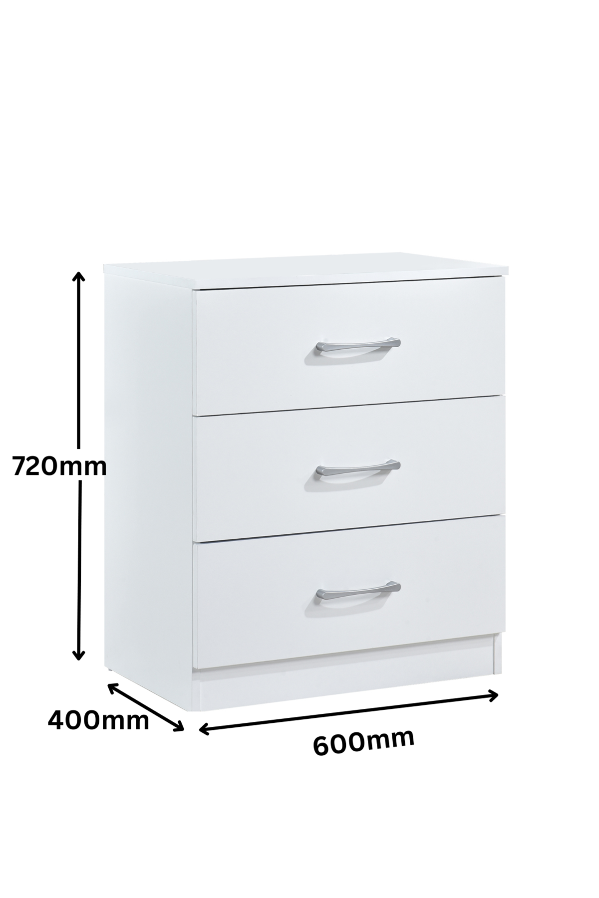 Highbury 4 Piece Bedroom Set - White
