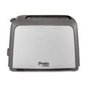Tower Presto 2 Slice Toaster Brushed Stainless Steel