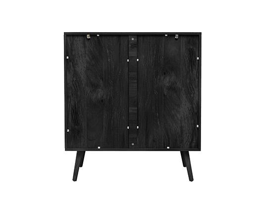 Noah 5 Drawer Chest - Black