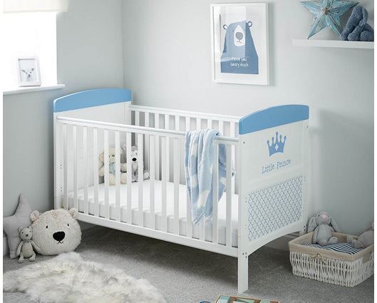 Grace Inspire Cot Bed + Fibre Mattress - Little Prince