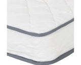 YASMIN 5' ROLL UP MATTRESS 18CM (BONNEL SPRING) - WHITE