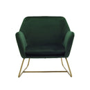 Crawford Armchair Racing Green