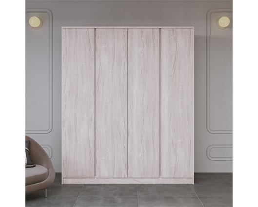 MALVERN 4 DOOR WARDROBE - URBAN SNOW