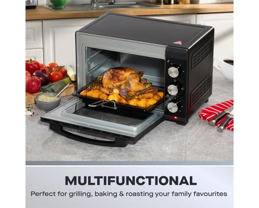Daewoo 25L Table Top Oven and Single Induction Hob