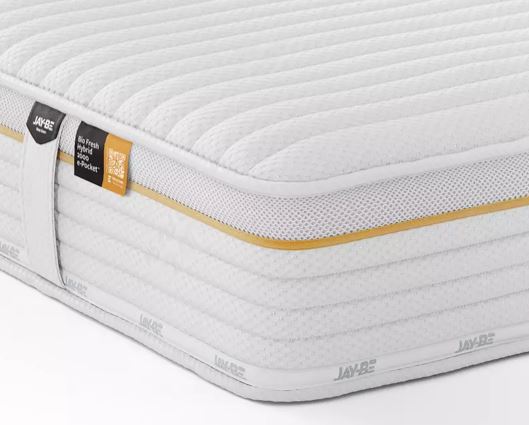 Jay-Be Bio Fresh Hybrid 2000 e-Pocket Eco-Friendly Mattress - Double