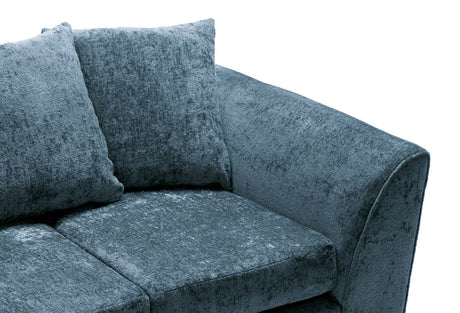 Heidi U-Shape Sofa - Dark Blue
