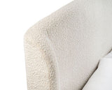 EDEN BOUCLE BED 150CM - IVORY