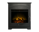 Hallie Inset Stove in Black with Remote
