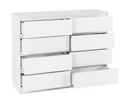 Marcus 8 Drawer Chest - White