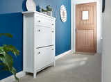 Deluxe 2 Tier Shoe Cabinet