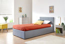 Serena Side Lift Ottoman King Bed - Light Grey
