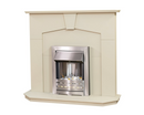 Aria Fireplace Suite in Stone Effect, 48 Inch