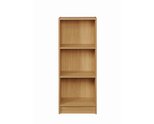 Medium Narrow Bookcase-Oak