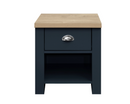 Harper 1 Drawer Lamp-Navy
