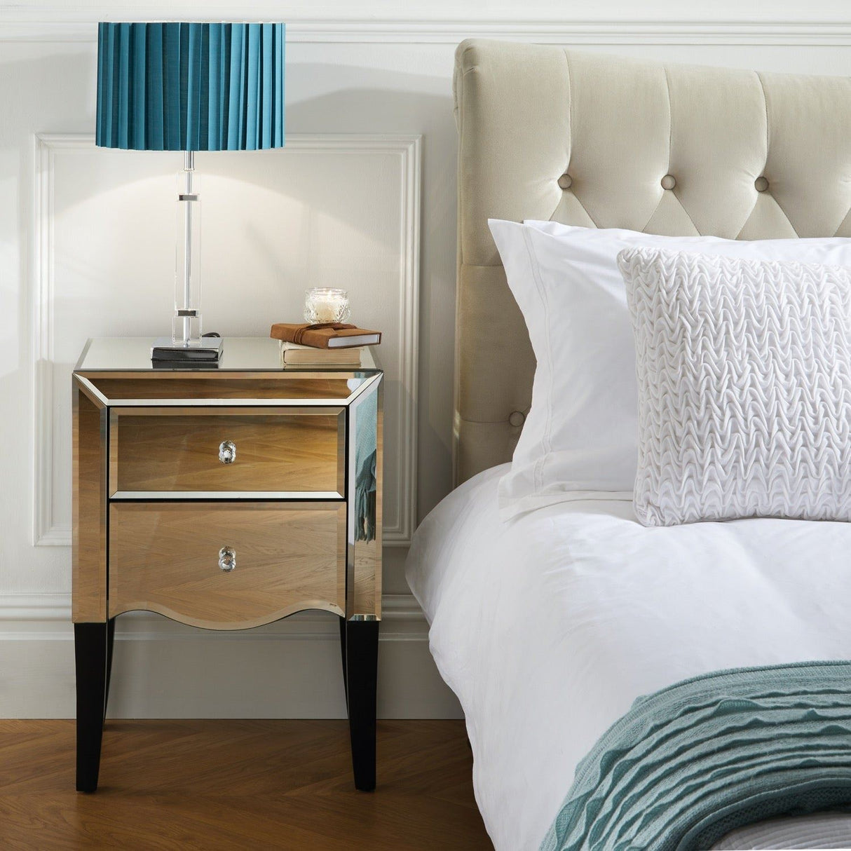 Paolo 2 Drawer Bedside