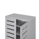 Euston 2 Door Shoe Cabinet - Light Grey
