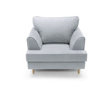 Hollie Armchair - Light Grey