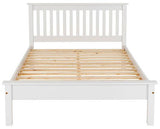 MONACO 4' LOW END BED - WHITE
