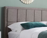 Harrison Double Bed-Grey