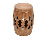 Artwork Mango Wood Side Table