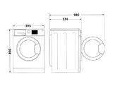 Hotpoint NDB8635WUK 8kg Wash 6kg Dry Washer Dryer
