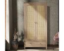 Willow 2 Door 1 Drawer Wardrobe