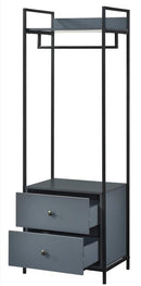 Alva Duo Bedroom Set - Dark Grey