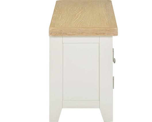 WINDSOR STRAIGHT TV UNIT - NATURAL OAK