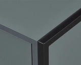 Alva 3 Drawer Bedside - Dark Grey