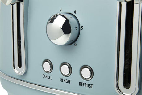 Haden Highclere 4 Slice Toaster Blue
