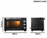 Daewoo 25L Table Top Oven and Single Induction Hob