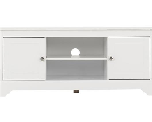 STRATFORD 2 DOOR TV UNIT - WHITE