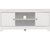STRATFORD 2 DOOR TV UNIT - WHITE