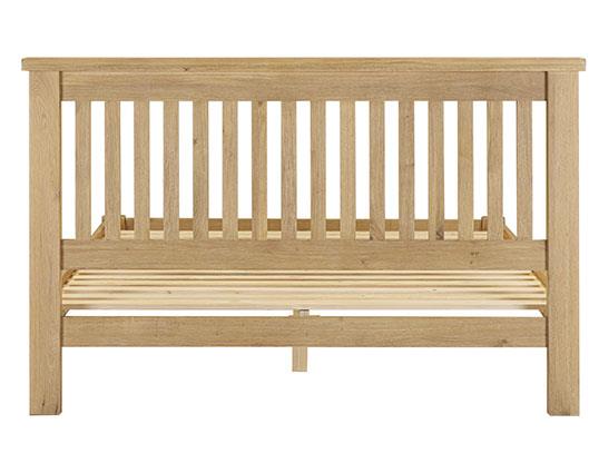WINDSOR 5' LOW END BED - NATURAL OAK