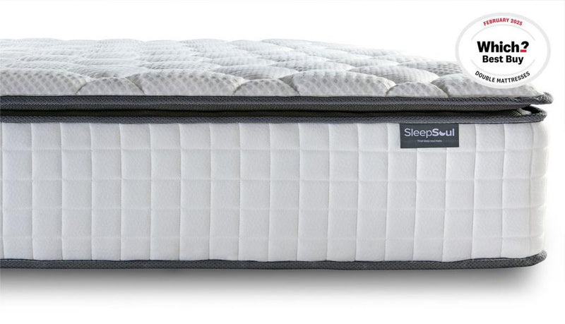 Roll Up Bliss 800 Pocket Memory Pillow Top Mattress (32cm Depth) - King