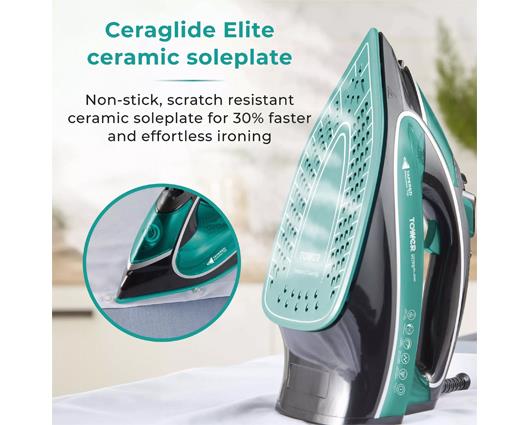 Ceraglide One Temp Steam Iron 3100W