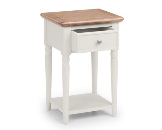 Petunia 1 Drawer Lamp Table