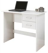 Princeton 2 Drawer Desk-White