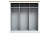 Dagwood 3 Door Sliding Wardrobe White