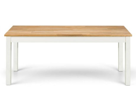Cacey Coffee Table-White & Oak