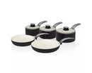 Retro 5 Piece Pan Set - Black