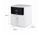 Tower 6 Litre Vortx Digital Air Fryer - White