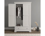 BORDEAUX 2 DOOR WARDROBE - IVORY