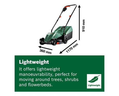 Bosch Corded Lawnmower 1200w